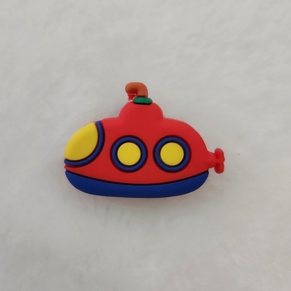 Crocs Jibbitz Shoe Charm Set of 4 Starfish Tug Boat Submarine Fish - Picture 3 of 6